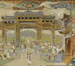 Chini, Galileo - Stage design for the opera Turandot by Giacomo Puccini