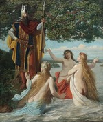 Kugler, Georg - Hagen and the Rhinemaidens