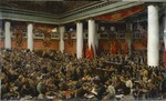 Brodsky, Isaak Izrailevich - The festive opening of the Second Congress of the Communist International (Comintern)