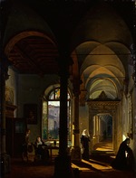 Migliara, Giovanni - Interior of a Convent