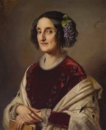 Kaulbach, Friedrich August von - Princess Maria Ferdinanda of Saxony (1796-1865), Grand Duchess of Tuscany