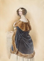 Kriehuber, Josef - Archduchess Sophie of Austria, Princess of Bavaria (1805-1872)