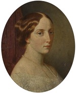 Stirnbrand, Franz Seraph - Portrait of Grand Duchess Olga Nikolaevna of Russia (1822-1892), Queen of Württemberg