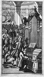 Anonymous - Frontispiece of the Musicalisches Lexicon Oder Musicalische Bibliothec ... by Johann Gottfried Walther