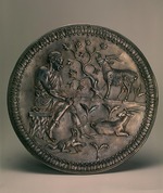 Byzantine Master - Dish Showing a Shepherd (Theocritus?)