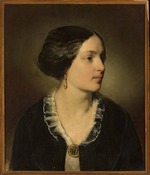 Amerling, Friedrich Ritter von - Portrait of Countess Katarzyna Potocka (1825-1907), née Branicka