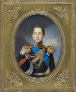 Winberg, Ivan Andreyevich - Portrait of the Crown prince Alexander Nikolayevich (1818-1881)