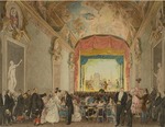 Yefimov, Nikolai Yefimovich - The auditorium of the Theatre at the House of Prince Grigory Ivanovich Gagarin in Rome