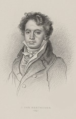 Letronne, Louis René - Portrait of Ludwig van Beethoven (1770-1827)