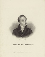 Mayer, Carl - Portrait of the Composer Albert Methfessel (1785-1869)