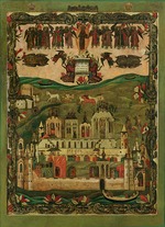 Russian icon - The Solovetsky Monastery