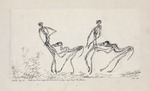 Klee, Paul - Candide, chapitre 16. Tandis que deux singes les suivaient en leur mordant les fesses