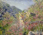 Monet, Claude - The Sasso Valley. Sun Effect (Vallée de Sasso, effet de soleil)