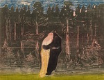 Munch, Edvard - Towards the forest II (Mot skogen II)