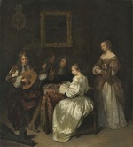 Netscher, Caspar - Musical amusement