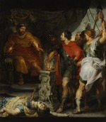Rubens, Pieter Paul - Mucius Scaevola before Porsenna