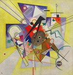 Kandinsky, Wassily Vasilyevich - Yellow Accompaniment (Gelbe Begleitung)