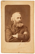 Photo studio of Shapiro, Petersburg - Portrait of the cellist Alexander Verzhbilovich (1850-1911)