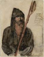 Polenov, Vasili Dmitrievich - Costume Design for Feodor Chaliapin (1873-1938) in the opera Rogneda by Alexander Serov