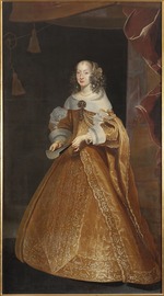 Luycx, Frans - Portrait of Princess Eleonora Gonzaga of Mantua, Nevers and Rethel (1630-1686), Holy Roman Empress