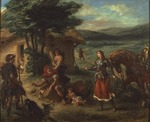 Delacroix, Eugène - Erminia and the Shepherds