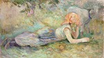 Morisot, Berthe - Reclining shepherdess