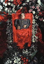 Anonymous - The state funeral service for Joseph Stalin. House of the Unions, Moscow. March 6, 1953