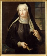 Pasch, Lorenz, the Elder - Portrait of Countess Hedvig Ulrika Taube (1714-1744)