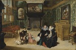 Francken, Frans, the Younger - Interior, called Rubens' salon