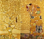 Klimt, Gustav - The Stoclet Frieze, Detail: Tree of Life