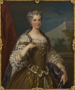Van Loo, Jean Baptiste, Copy after - Portrait of Marie Leszczynska, Queen of France (1703-1768)