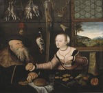 Cranach, Lucas, the Elder - The Ill-matched Couple