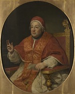 Mengs, Anton Raphael - Portrait of the Pope Clement XIII (1693-1769)