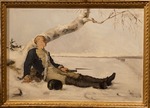 Schjerfbeck, Helene - Wounded Warrior in the Snow