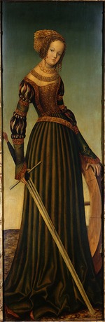 Cranach, Lucas, the Elder - Saint Catherine