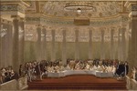 Dufay, Alexandre Benoît Jean - The marriage banquet of Napoleon I and Marie-Louise of Austria April 2, 1810