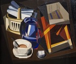 Blanchard, María - Still life with bread (Nature morte au pain)