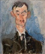 Soutine, Chaim - Portrait of a Man (Emile Lejeune)