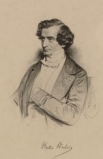 Baugniet, Charles-Louis - Portrait of Hector Berlioz (1803-1869)
