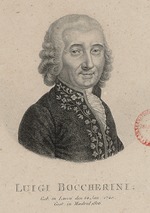 Breitkopf & Härtel - Portrait of the composer Luigi Boccherini (1743-1805)