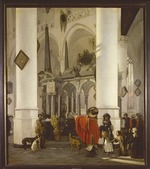 Witte, Emanuel, de - The Tomb of William the Silent in the Nieuwe Kerk in Delft