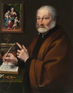 Anguissola, Sofonisba - Portrait of the poet and medallist Giovanni Battista Caselli