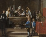 Castillo y Saavedra, Antonio del - The Baptism of Saint Francis