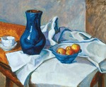 Tihanyi, Lajos - Still Life with blue vase