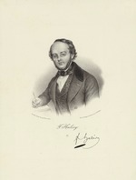 Delpech, François Séraphin - Portrait of the composer Jacques Fromental Halévy (1799-1862)