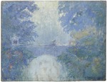 Sapunov, Nikolai Nikolayevich - Landscape of blue hues
