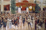 Kardovsky, Dmitri Nikolayevich - Ball in the Assembly of the Nobility House in St Petersburg on 23 February 1913
