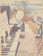Denis, Maurice - Cover of the score of Mazurka sentimentale by André Rossignol