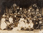 Anonymous - Members of the Romanov family at the summer military manoeuvres in Krasnoye Selo