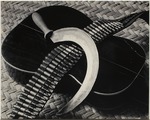 Modotti, Tina - Guitare, cartouchière et faucille (Guitar, cartridge belt and sickle)